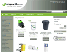 Tablet Screenshot of morganhillsupply.com